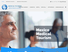 Tablet Screenshot of medicaltourismresourceguide.com